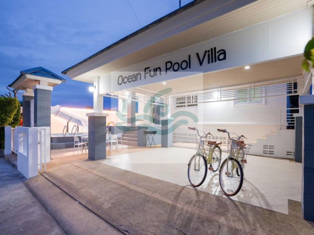 พูลวิลล่าบางเสร่ติดทะเล 150 ม. | Ocean Fun Pool Villa | สระส่วนตัว Pet-Friendly