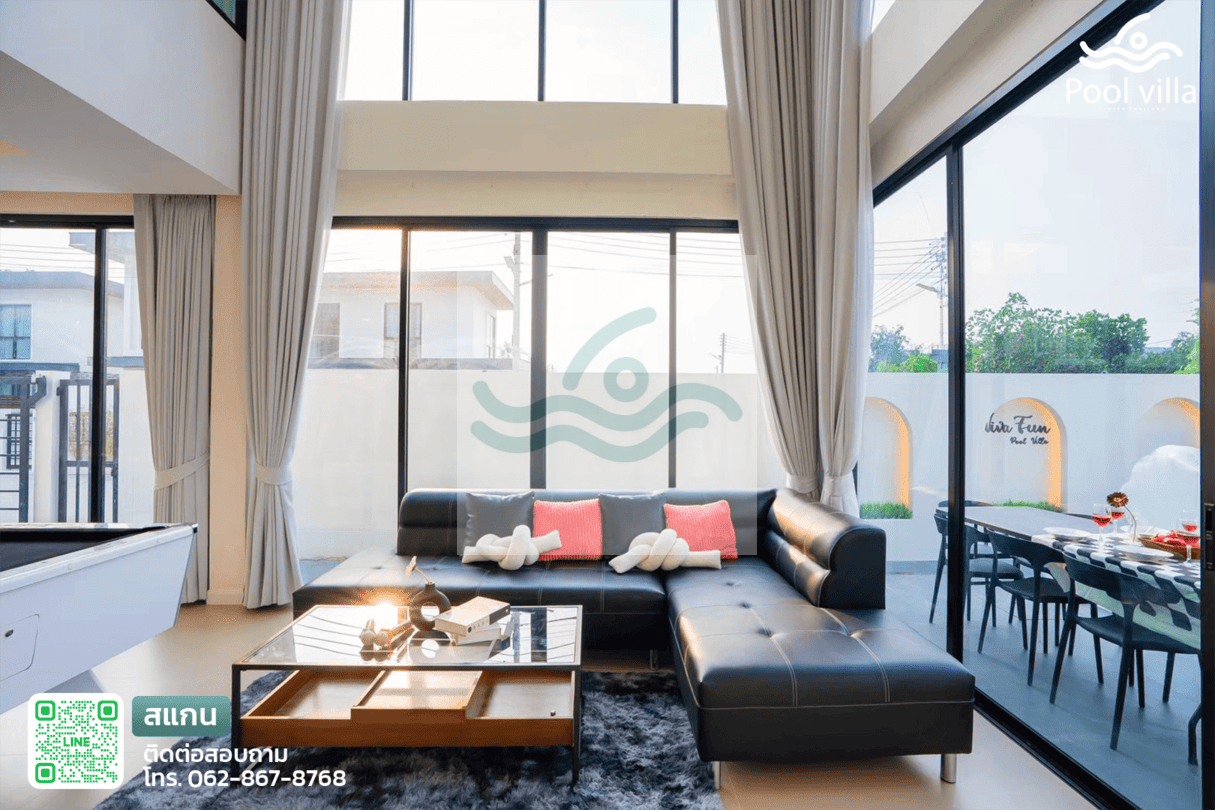 พูลวิลล่าจอมเทียน 5 ห้องนอน ใกล้ทะเล พูลวิลล่าจอมเทียน 5 ห้องนอน ใกล้ทะเล