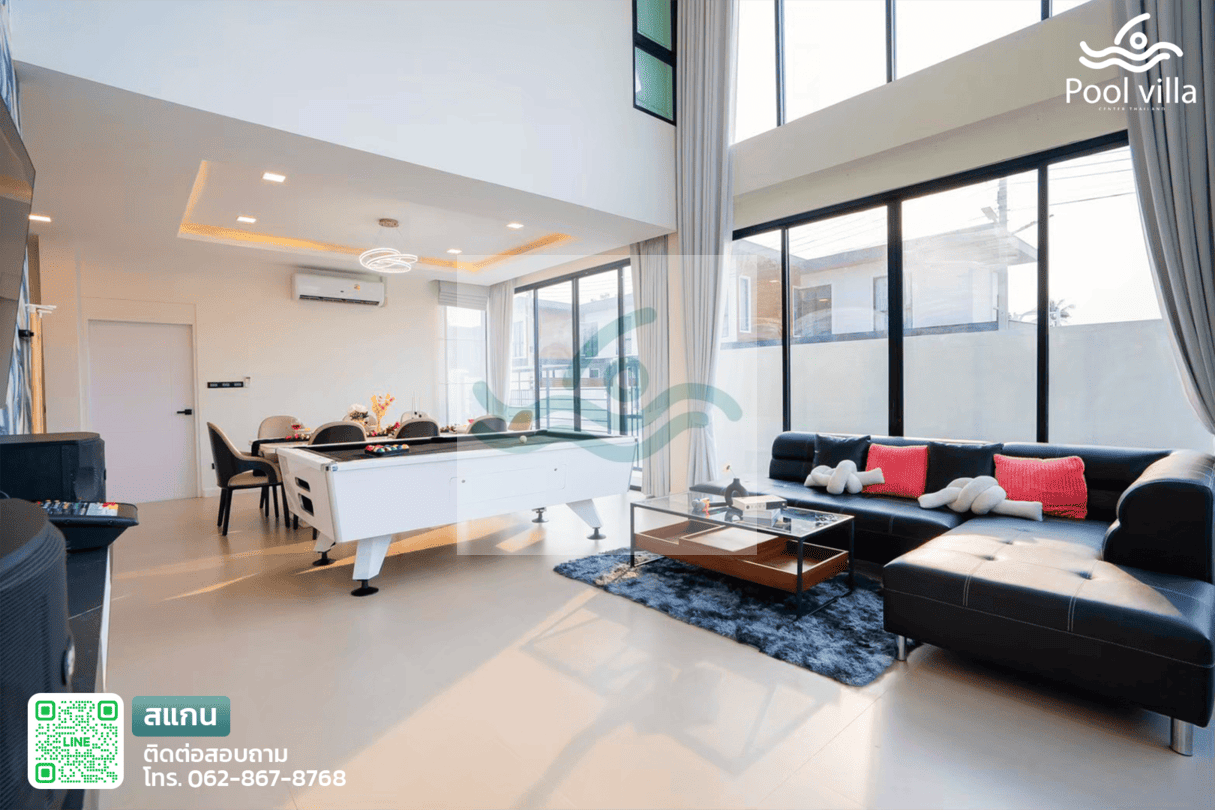 พูลวิลล่าจอมเทียน 5 ห้องนอน ใกล้ทะเล พูลวิลล่าจอมเทียน 5 ห้องนอน ใกล้ทะเล