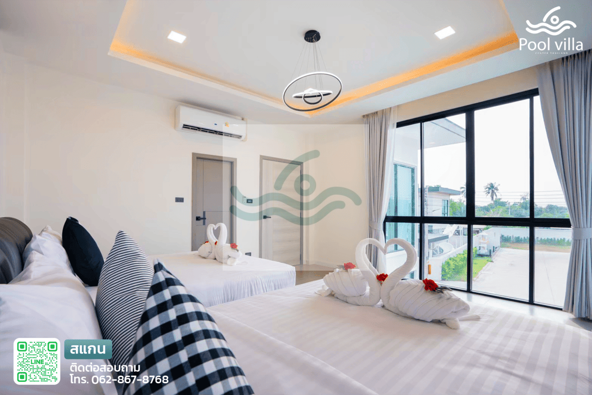 พูลวิลล่าจอมเทียน 5 ห้องนอน ใกล้ทะเล พูลวิลล่าจอมเทียน 5 ห้องนอน ใกล้ทะเล