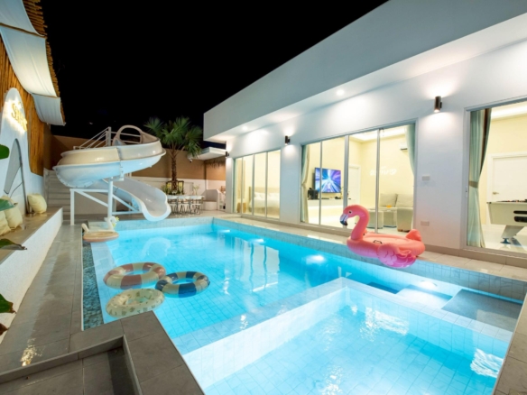 Sea Haus Pool Villa Pattaya พูลวิลล่าสไตล์บาหลี โซนห้วยใหญ่