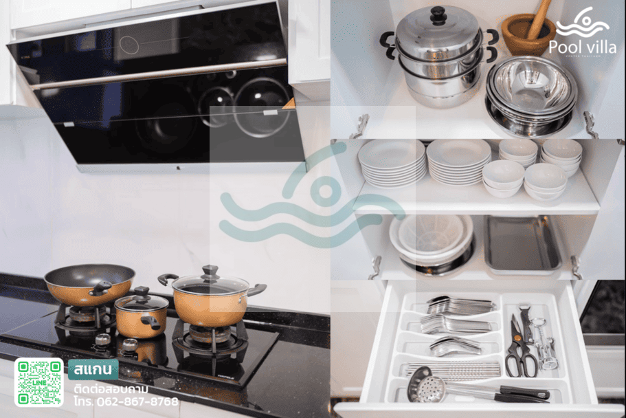 Best Fun Pool Villa พูลวิลล่าหรู 6 ห้องนอน ใกล้หาดจอมเทียน 1 กม