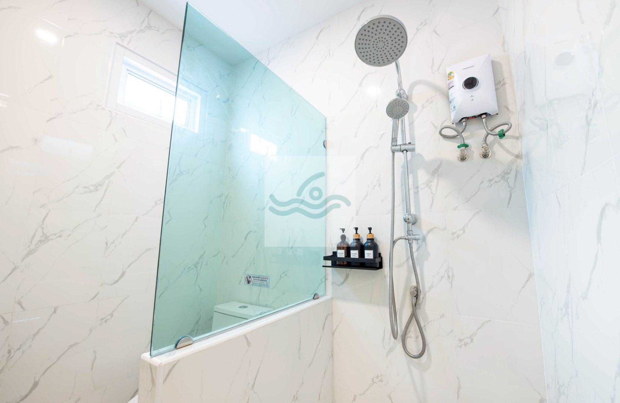 Sea Haus Pool Villa Pattaya พูลวิลล่าสไตล์บาหลี โซนห้วยใหญ่ ห้องน้ำ