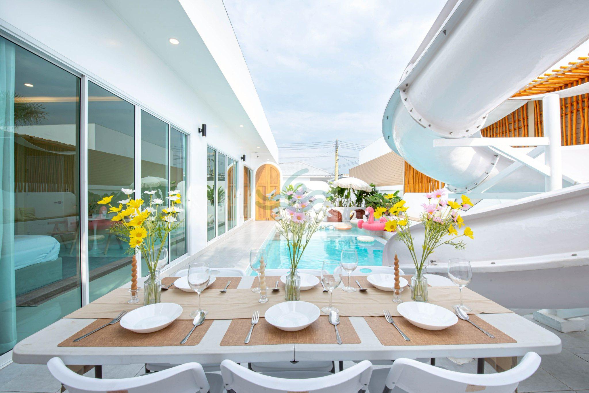 Sea Haus Pool Villa Pattaya พูลวิลล่าสไตล์บาหลี โซนห้วยใหญ่ Sea Haus Pool Villa Pattaya พูลวิลล่าสไตล์บาหลี โซนห้วยใหญ่