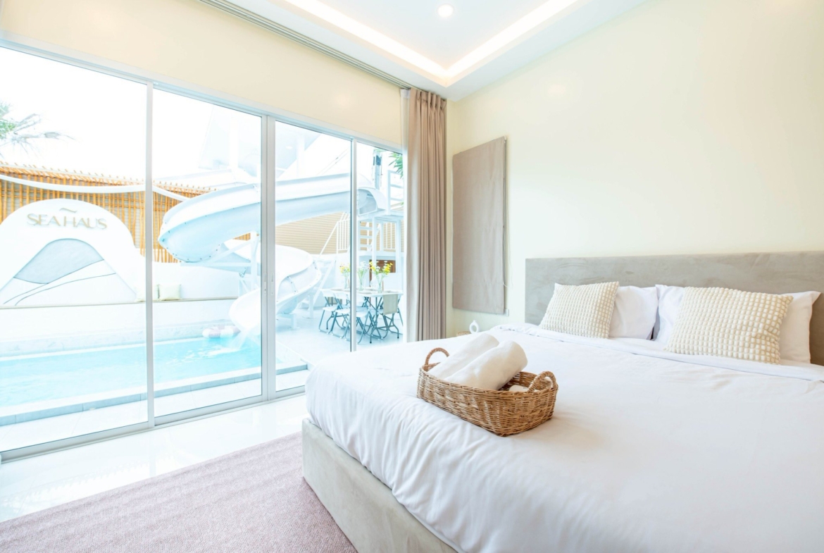 Sea Haus Pool Villa Pattaya พูลวิลล่าสไตล์บาหลี โซนห้วยใหญ่