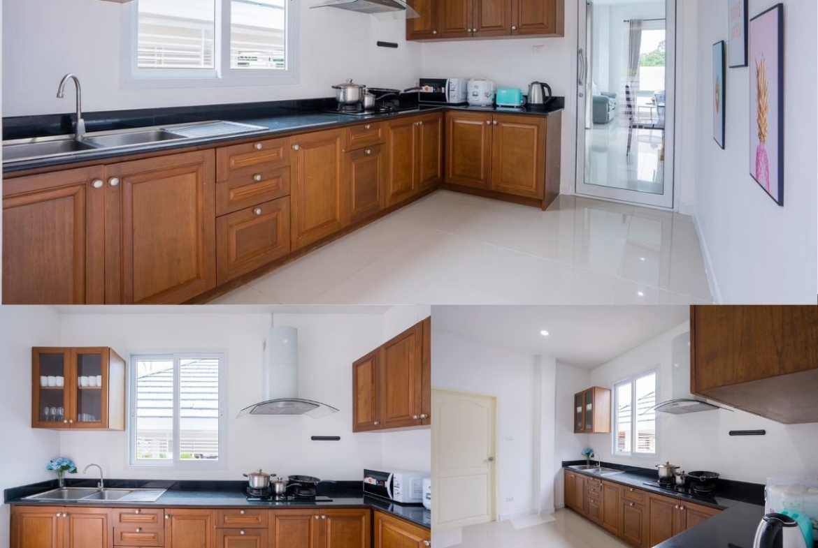 พูลวิลล่าบางเสร่ติดทะเล 150 ม. | Ocean Fun Pool Villa | สระส่วนตัว Pet-Friendly