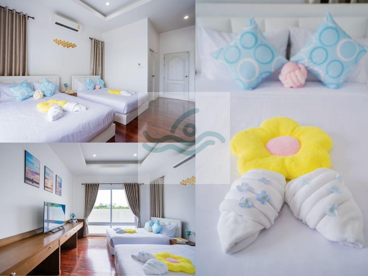 พูลวิลล่าบางเสร่ติดทะเล 150 ม. | Ocean Fun Pool Villa | สระส่วนตัว Pet-Friendly