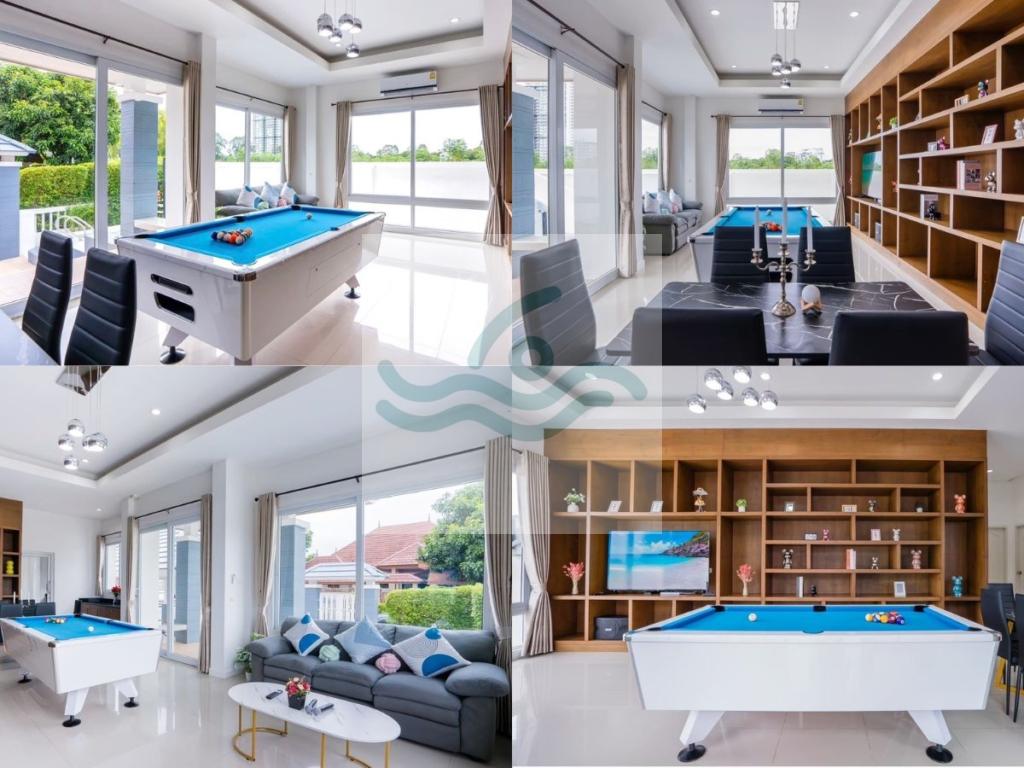 พูลวิลล่าบางเสร่ติดทะเล 150 ม. | Ocean Fun Pool Villa | สระส่วนตัว Pet-Friendly